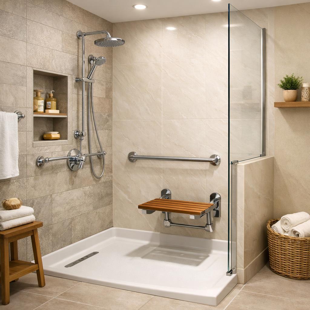 ## artisans dans l'Oise : Installation et Rénovation de Douche sénior avec Expertise Locale - Oise