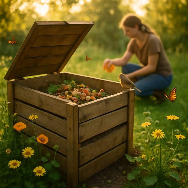 DIY : fabriquer un composteur maison (guide pas à pas)