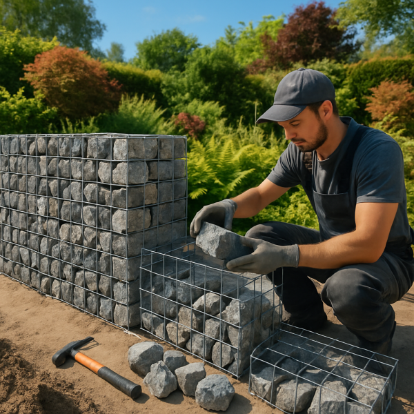 Construire un mur en gabion : guide pratique