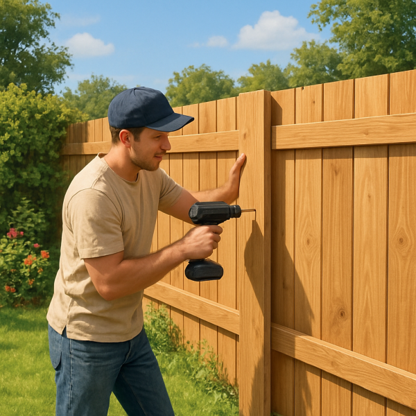 Guide complet pour installer une clôture en bois soi-même : étapes et conseils