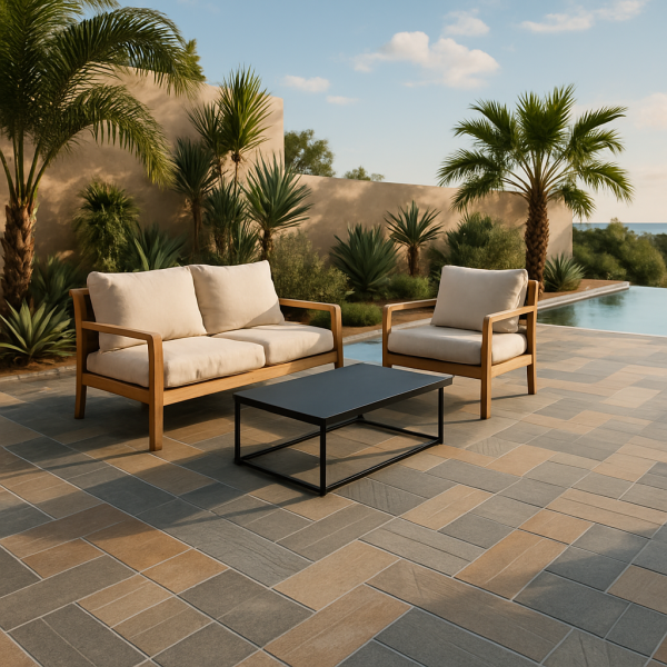 Tendances carrelage extérieur 2025 : Inspirations, matériaux et conseils