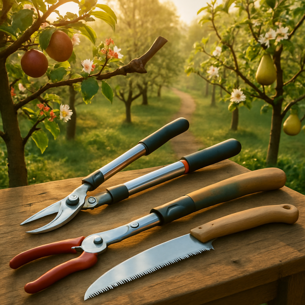 Comparatif : sécateur, ébrancheur ou scie — quel outil choisir pour la taille des arbres fruitiers ?