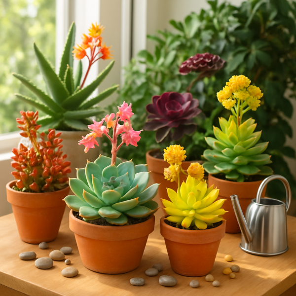 Plantes grasses qui fleurissent : guide complet pour une floraison permanente