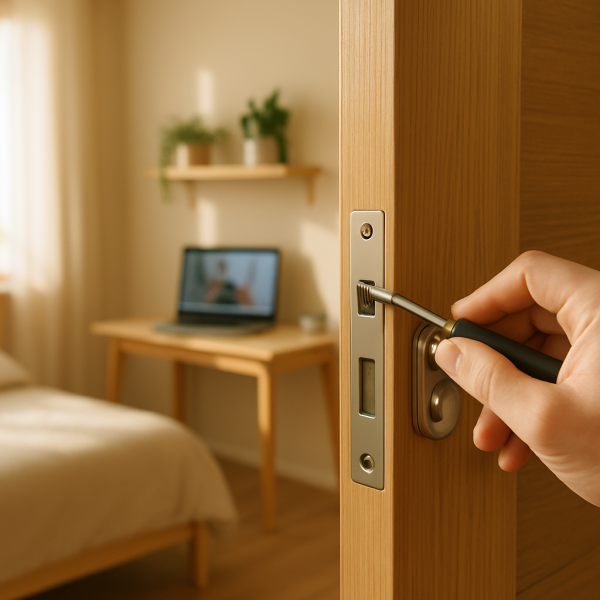 Serrurier ou tuto YouTube ? Faut-il vraiment payer pour régler les gonds d’une porte de chambre ?