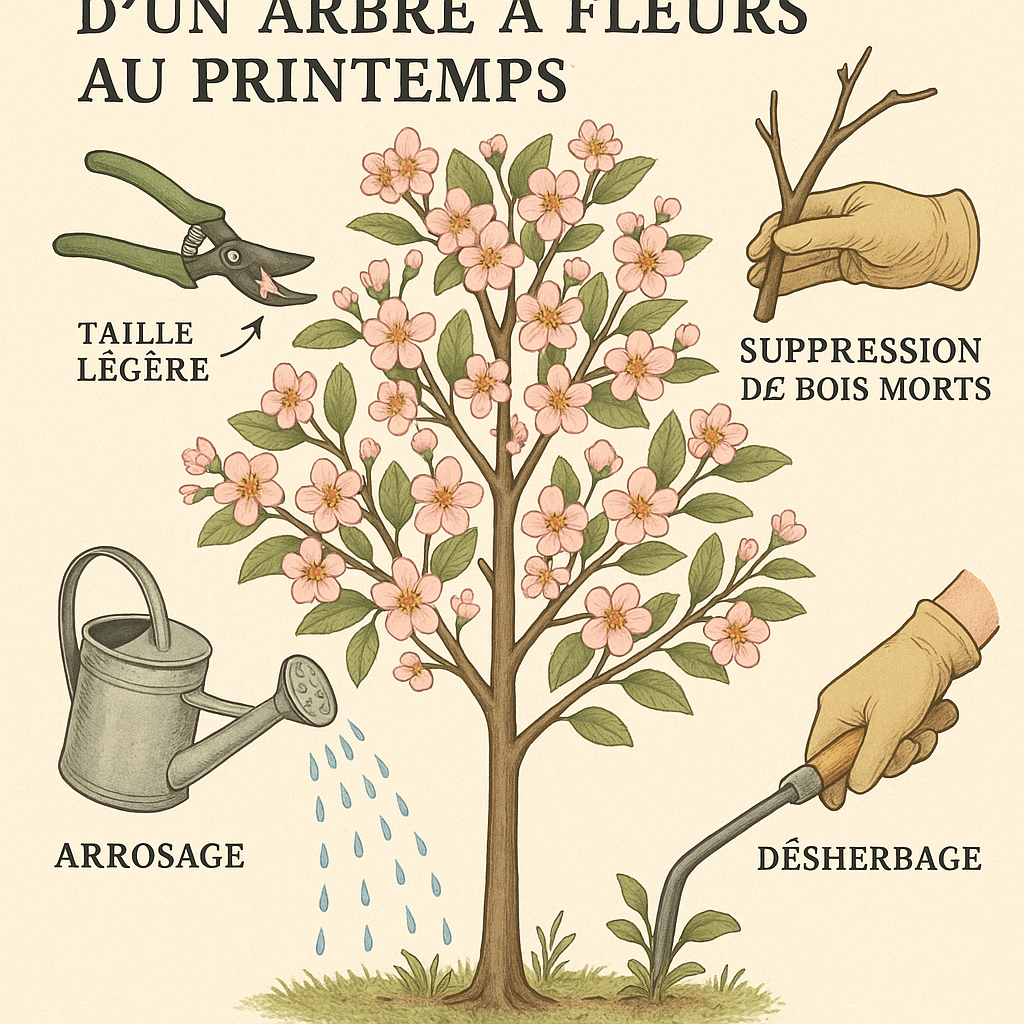 Pruning techniques for flowering trees