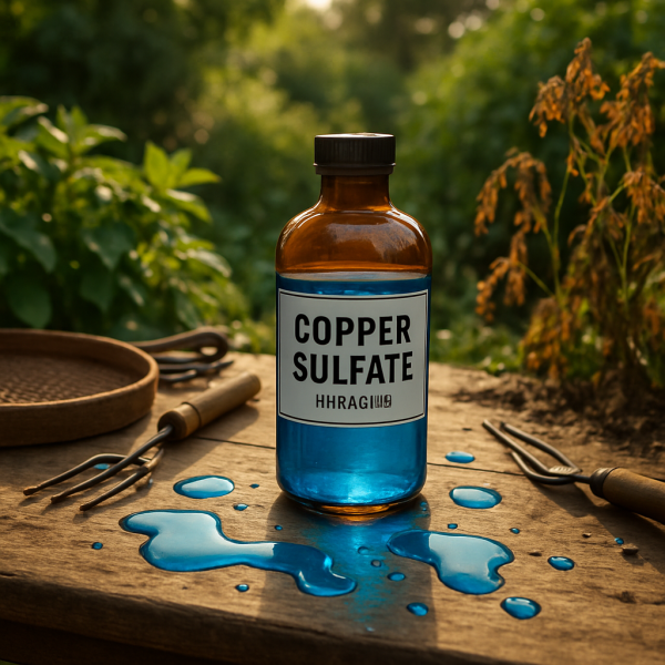 Sulfate de cuivre désherbant : risques & loi | Guide 2025