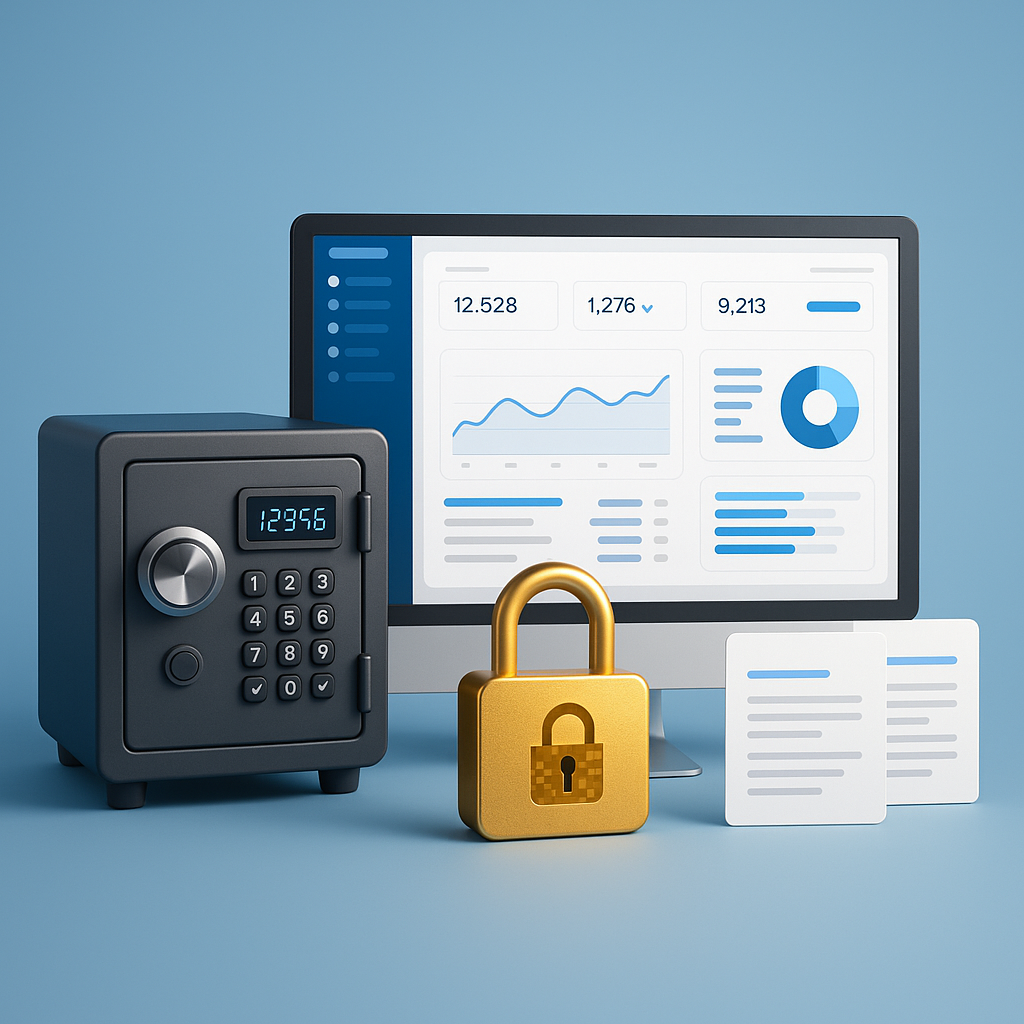 MyArkevia digitaler Tresor Oberfläche mit intuitivem Dokumentenmanagement-Dashboard und Kategorisierung