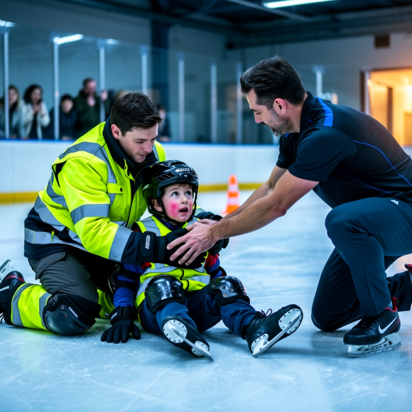 Accident patinoire enfant : Guide prévention 2026