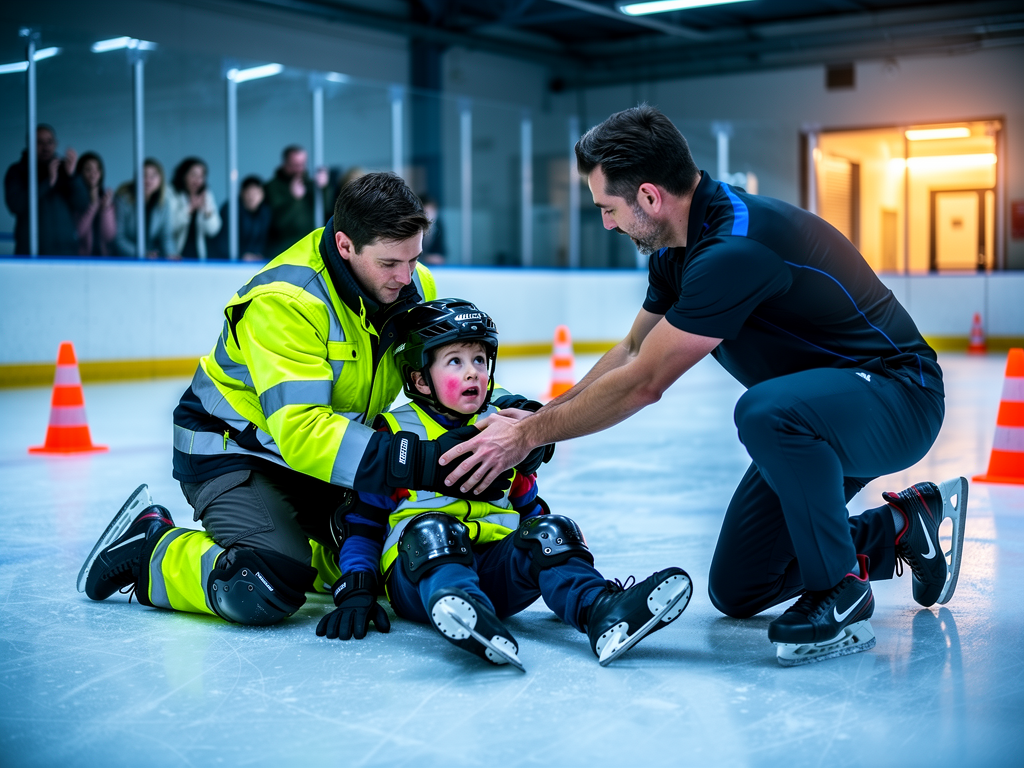 Accident patinoire enfant : Guide prévention 2026
