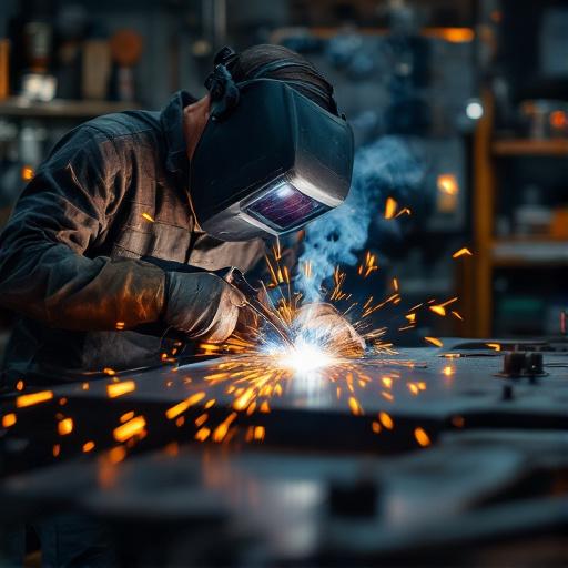 artisan métallier en atelier exemple de débouchés des métiers d'artisans