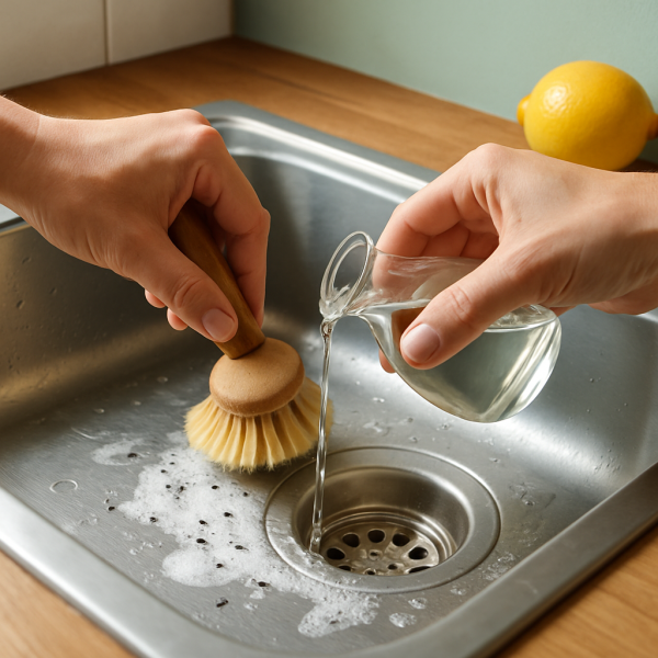 Moucherons dans l’évier : comment s’en débarrasser étape par étape