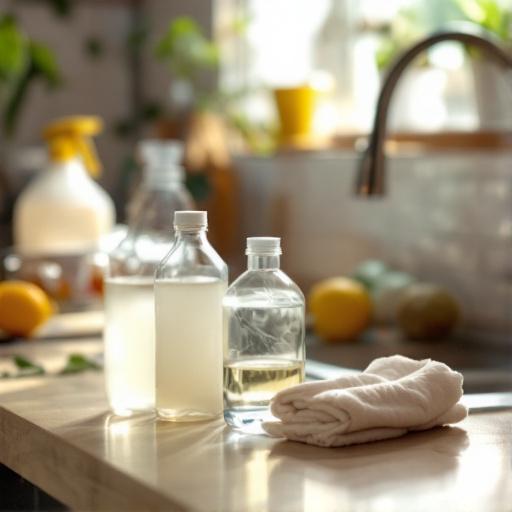 Solutions contre les moucherons dans la maison avec nettoyage ciblé et piège au vinaigre